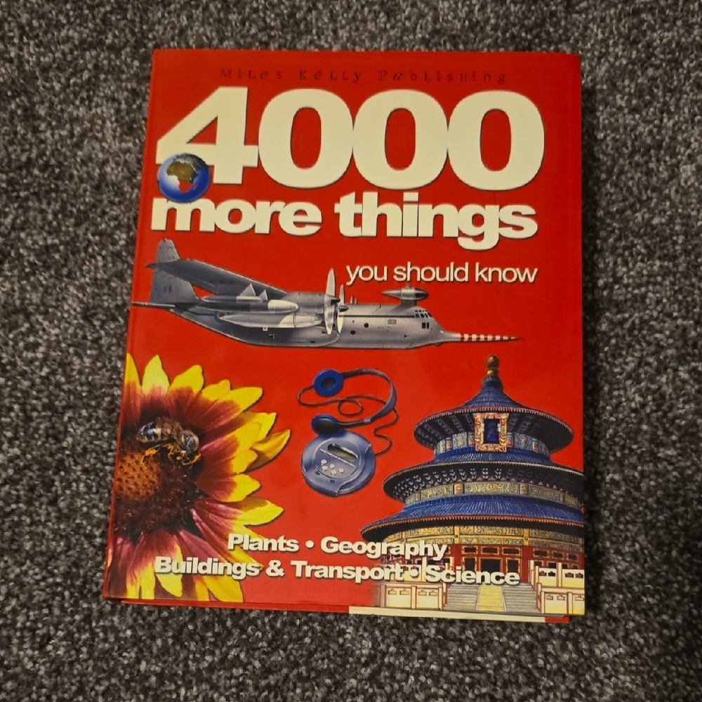 4000 More Things You Should Know Book